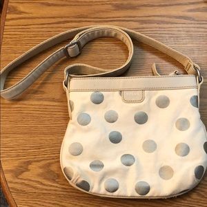 Fossil sling messenger purse